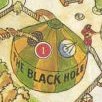 alton towers map 1985 the black hole