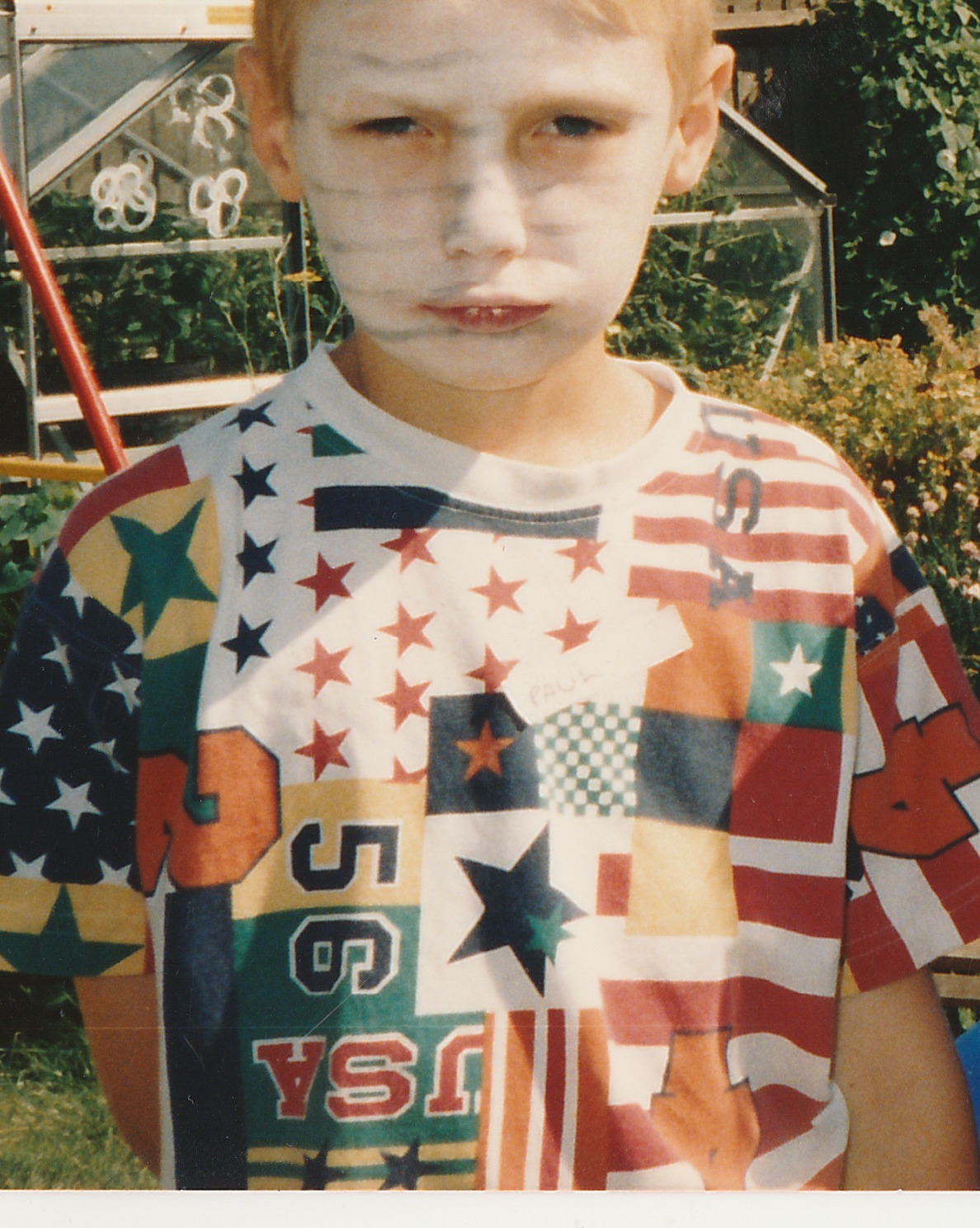 flags t-shirt