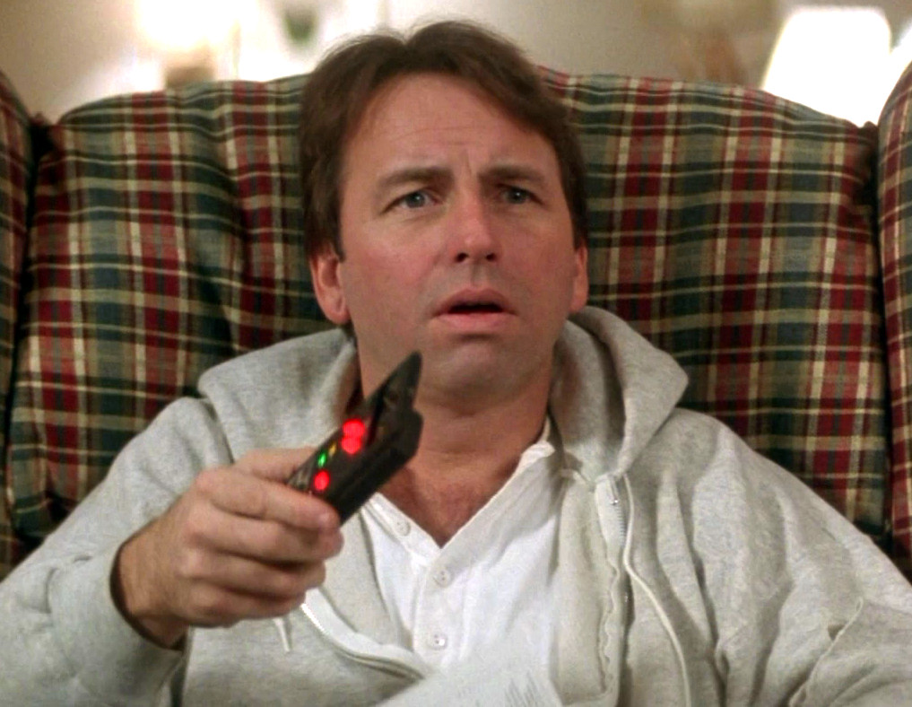 stay tuned 1992 movie sadistic hidden videos Roy Knable with remote
