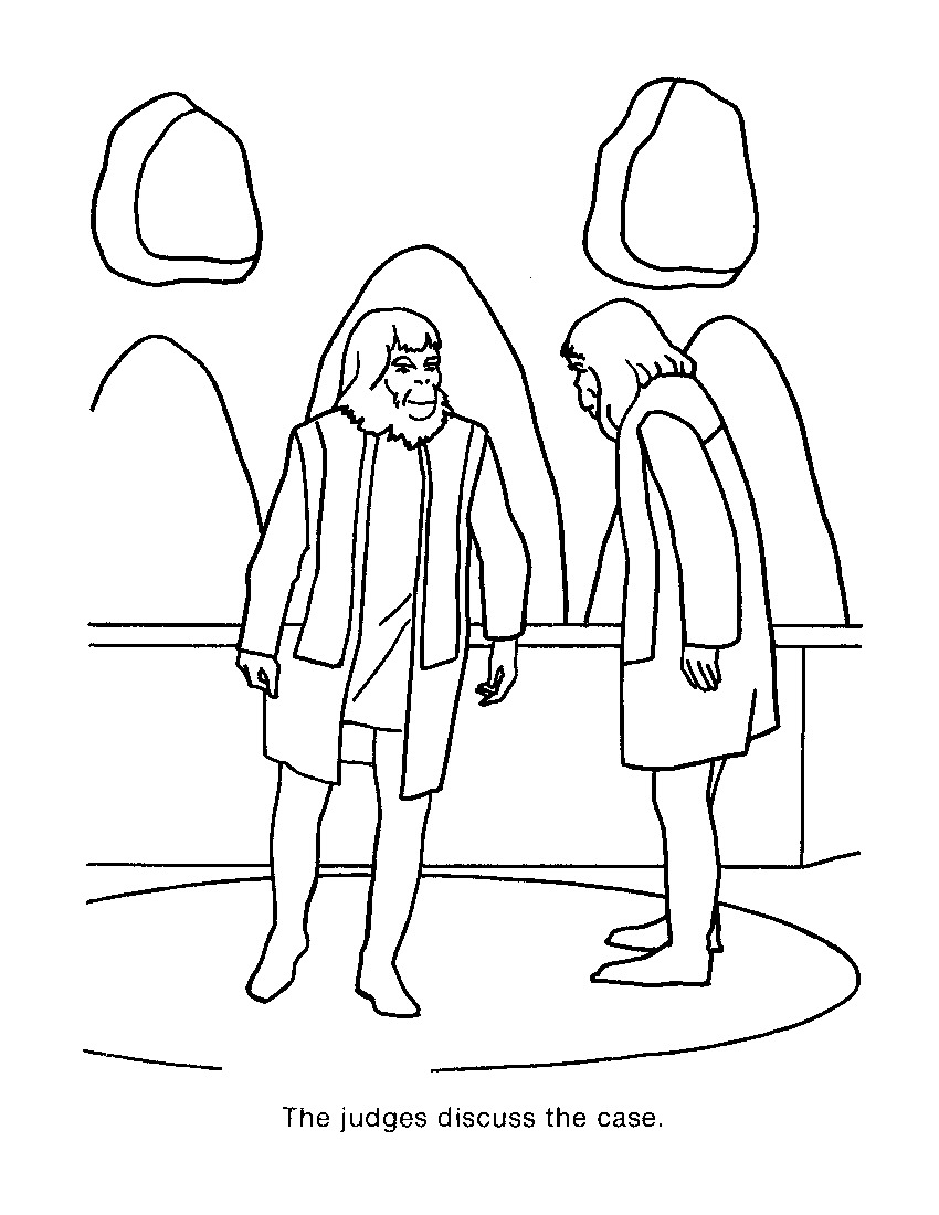 planet of the apes coloring books page 54