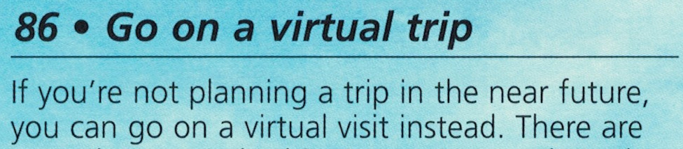 101 things to do on the internet thing 86
