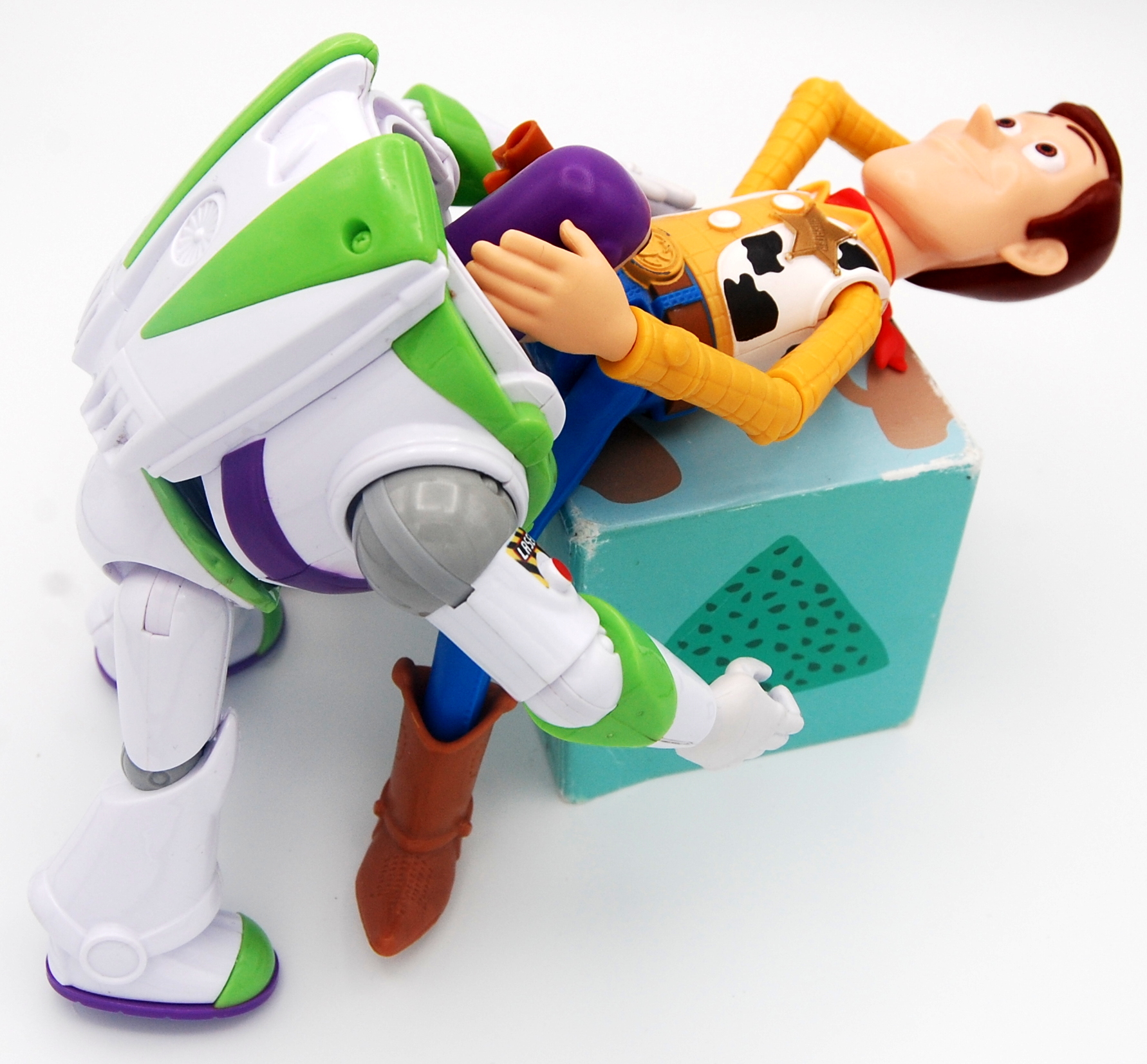 buzz giving woody a blowjob lying down
