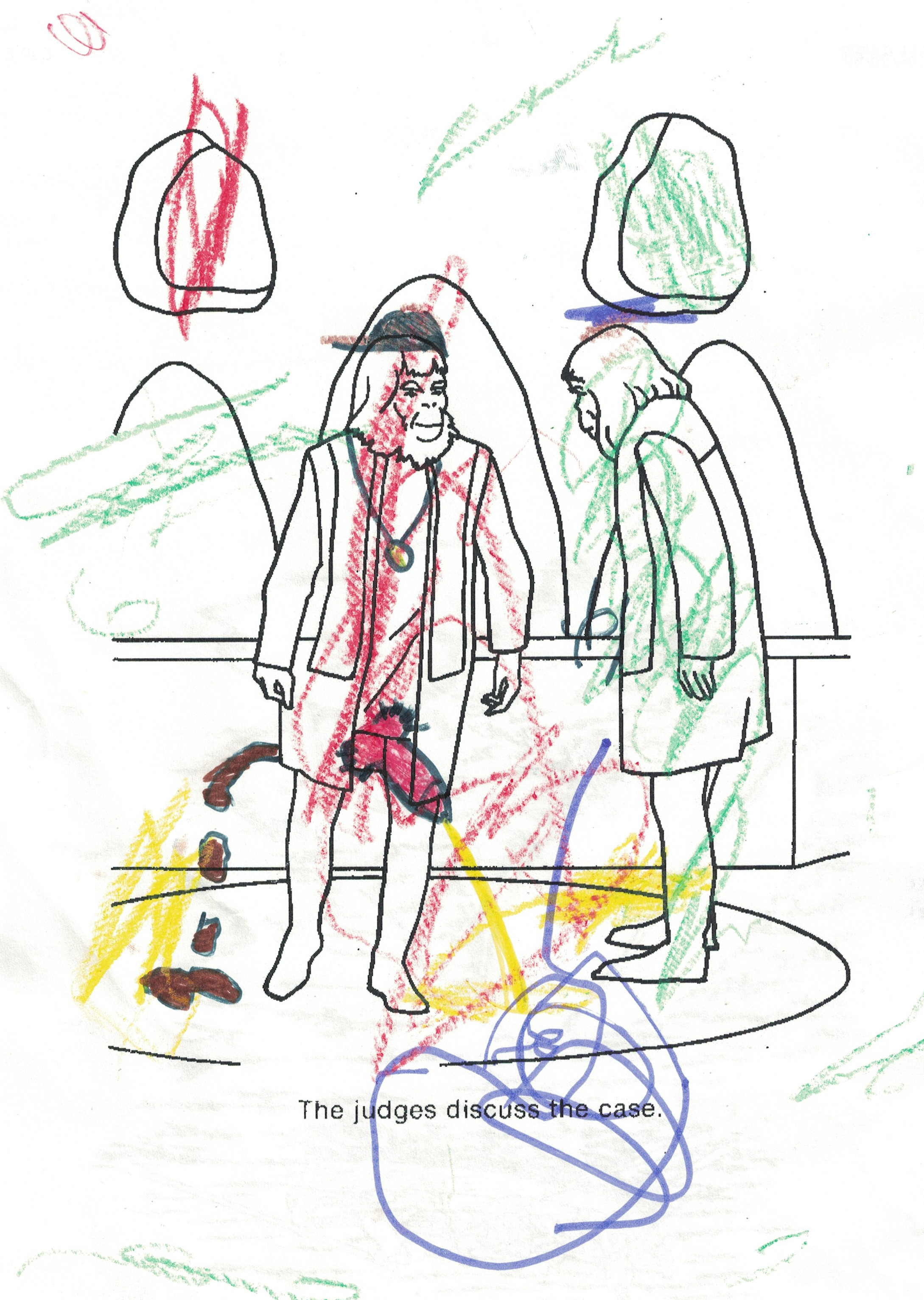 planet of the apes coloring books page 54 coloured cropped