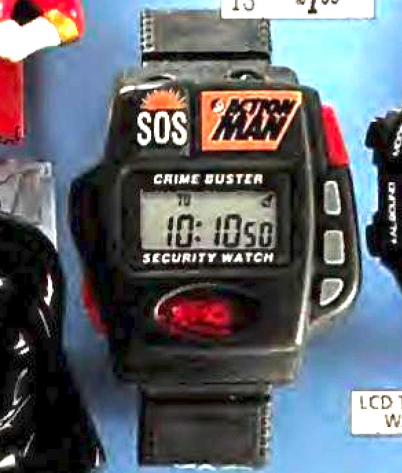 1997 Christmas watch action man