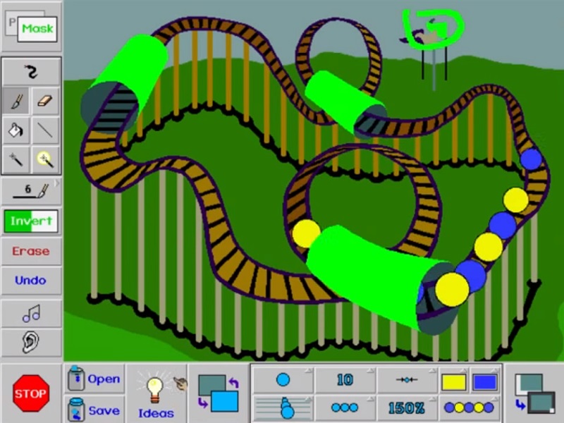 thinkin things 2 roller coaster